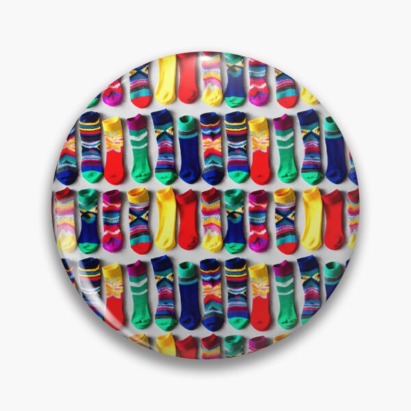 Item preview, Socks, Colorful Socks - Seamless Pattern designed and sold by Chubuter.