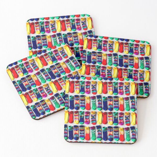 Item preview, Socks, Colorful Socks - Seamless Pattern designed and sold by Chubuter.