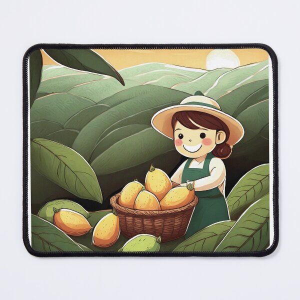 Item preview, Smiling Mango Farmer designed and sold by omerfdln34.
