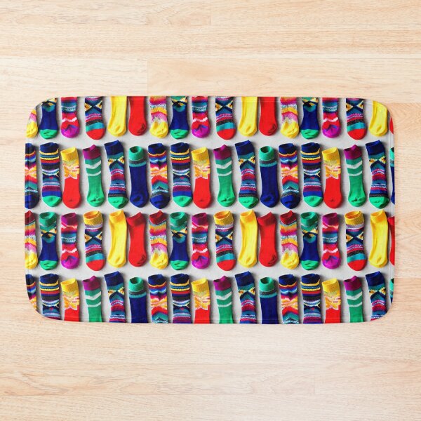 Item preview, Socks, Colorful Socks - Seamless Pattern designed and sold by Chubuter.