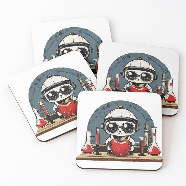 Item preview, Cute Apple Scientist designed and sold by omerfdln34.