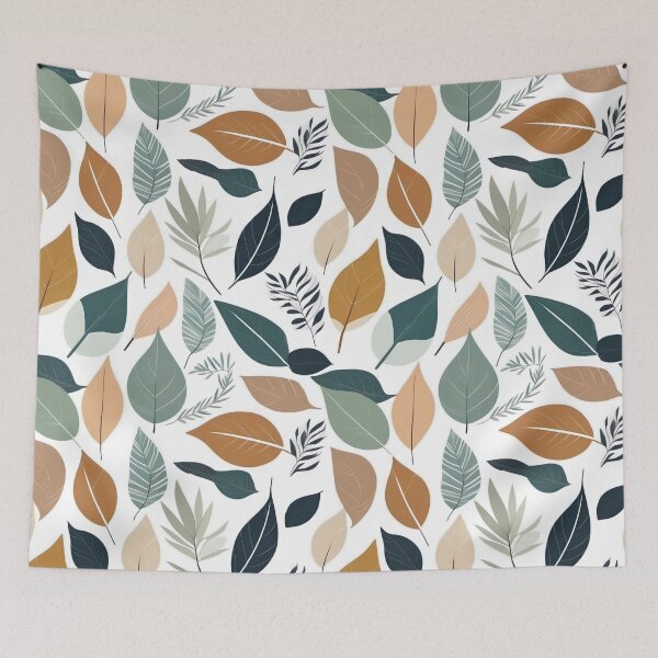 Item preview, leaves pattern, abstract aesthetic, cartoon style designed and sold by boyangyang.