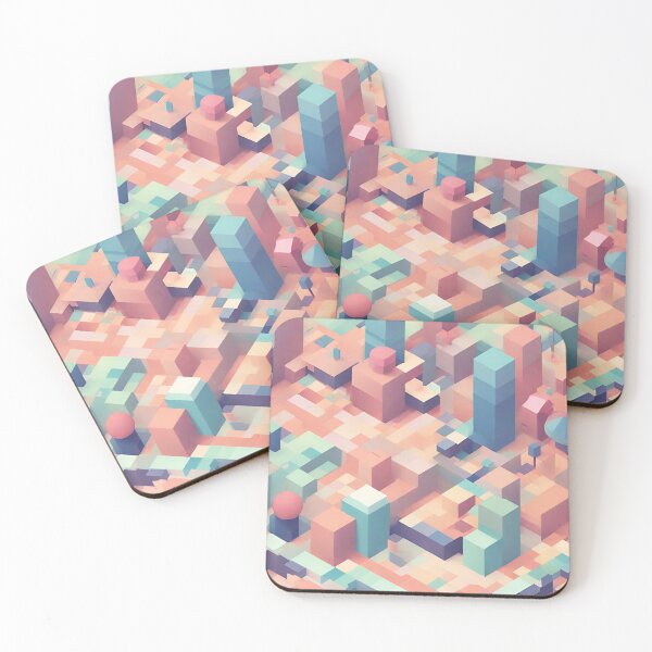 Item preview, Pastel Pixel Playground designed and sold by Pink Lemon.
