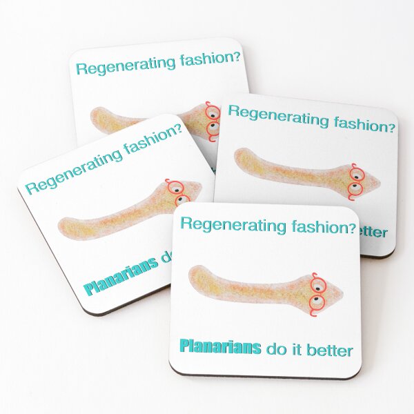 Item preview, Planarians do it better  designed and sold by Osher-BioArt.