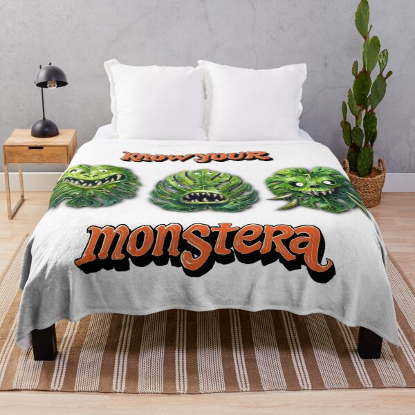 Item preview,  Spooky Monstera | Monstera Monsters Leaves designed and sold by MossaicArt.