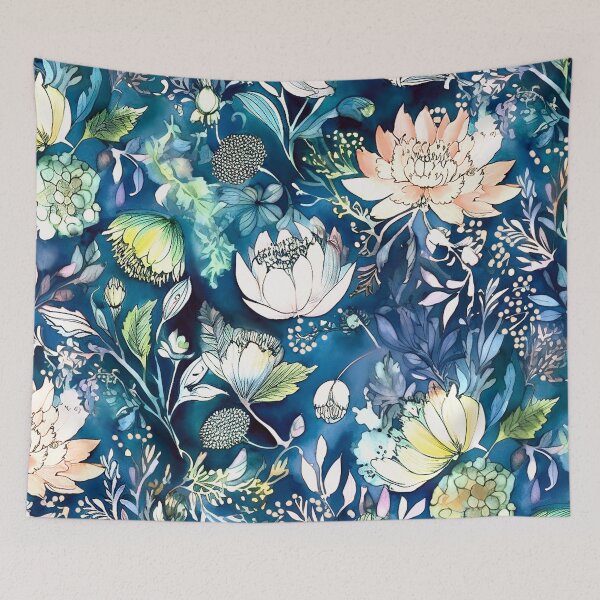 Item preview, Fantasy floral pattern designed and sold by JeLoTall.