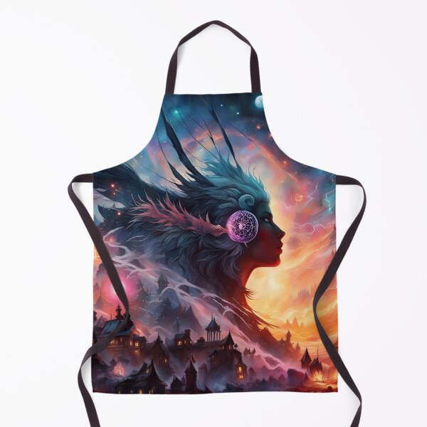 Item preview, Celtic Goddess Cosmic Portrait designed and sold by BansheeTales.