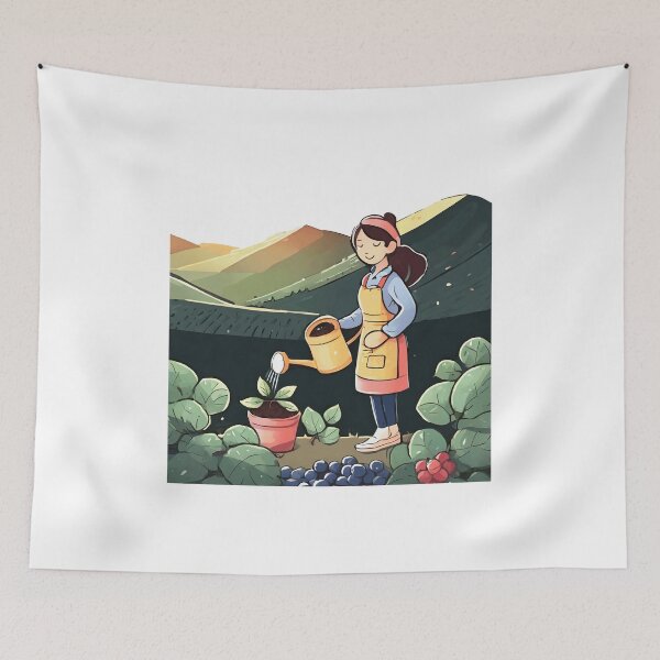 Item preview, Blueberry Gardener designed and sold by omerfdln34.