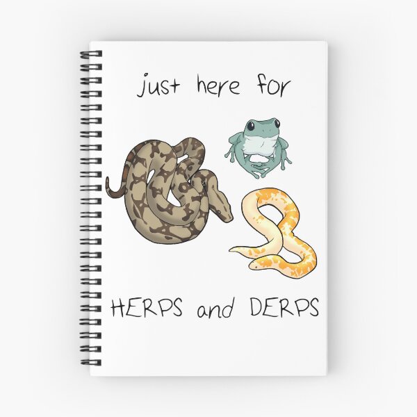 Item preview, Just Here For Herps and Derps designed and sold by Seren14.