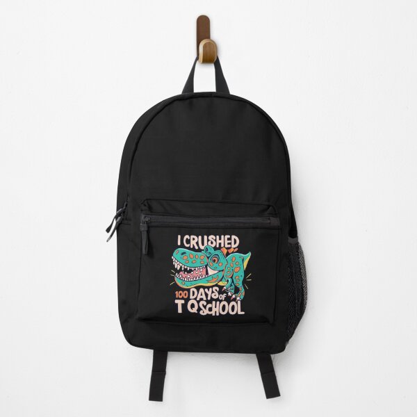 Item preview, I Crushed 100 Days of School T Rex Dinosaur Teacher Boy Gift T-Shirt designed and sold by MizoX7.