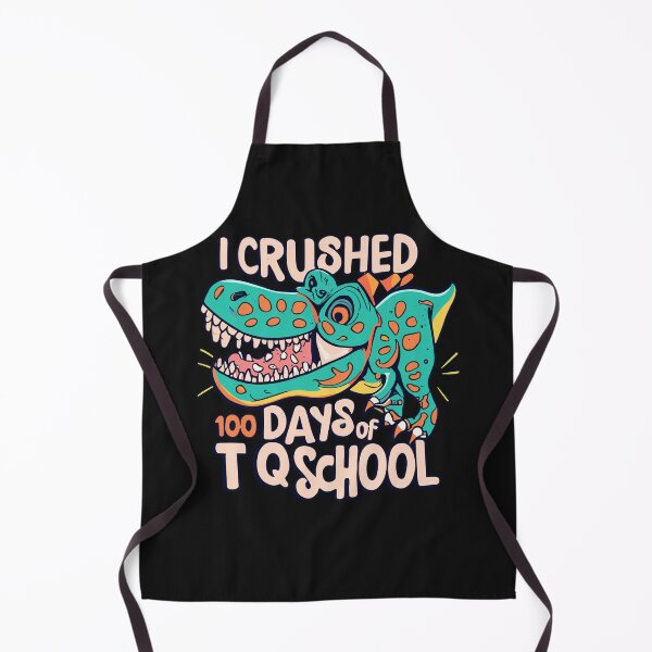 Item preview, I Crushed 100 Days of School T Rex Dinosaur Teacher Boy Gift T-Shirt designed and sold by MizoX7.