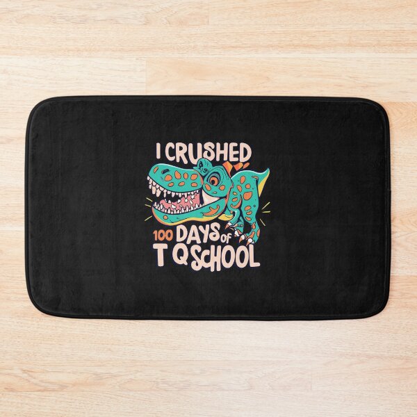 Item preview, I Crushed 100 Days of School T Rex Dinosaur Teacher Boy Gift T-Shirt designed and sold by MizoX7.