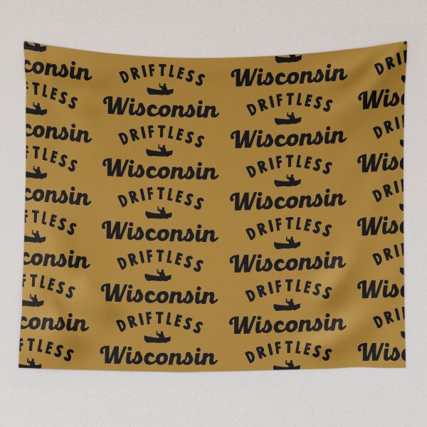 Item preview, Driftless Wisconsin Text Logo — Black designed and sold by DriftlessWI.