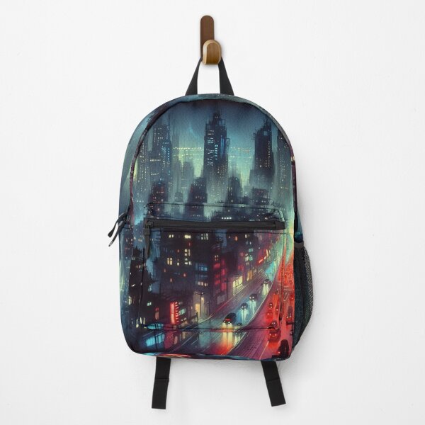 Item preview, Neo Noir Vintage City of Shadows [Watercolor] designed and sold by RESToRAPTOR.