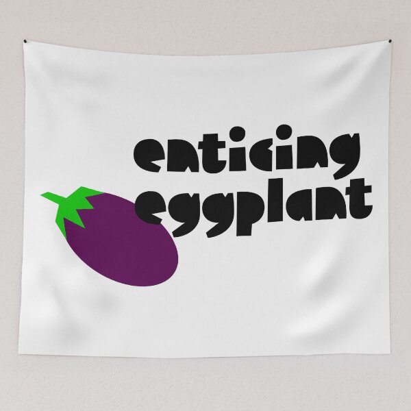 Item preview, Enticing eggplant designed and sold by RogueDustBunny.