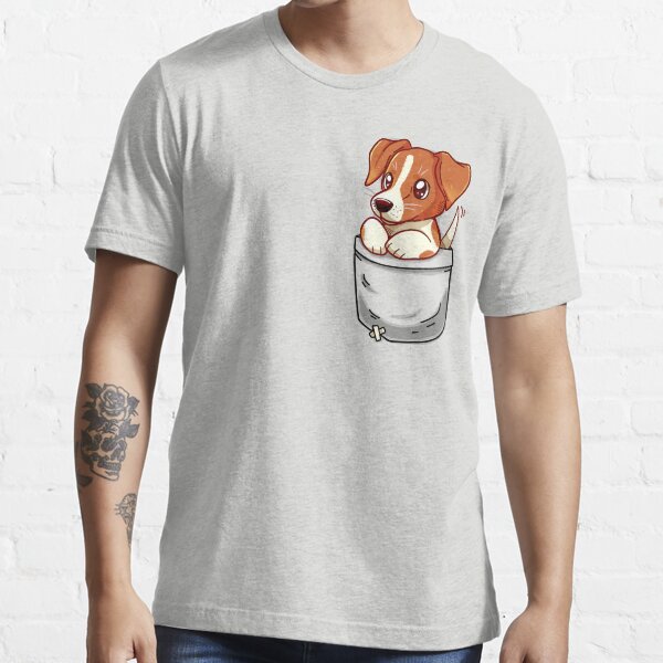Pocket Cute Jack Russell Terrier Essential T-Shirt