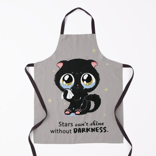 Item preview, Black, tearful cat. designed and sold by kidizajn.