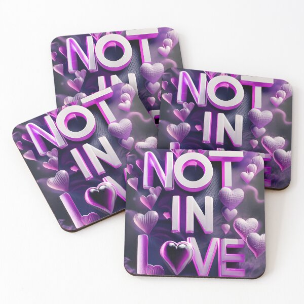 Item preview, NOT IN LOVE 1 designed and sold by Neverlandgr.