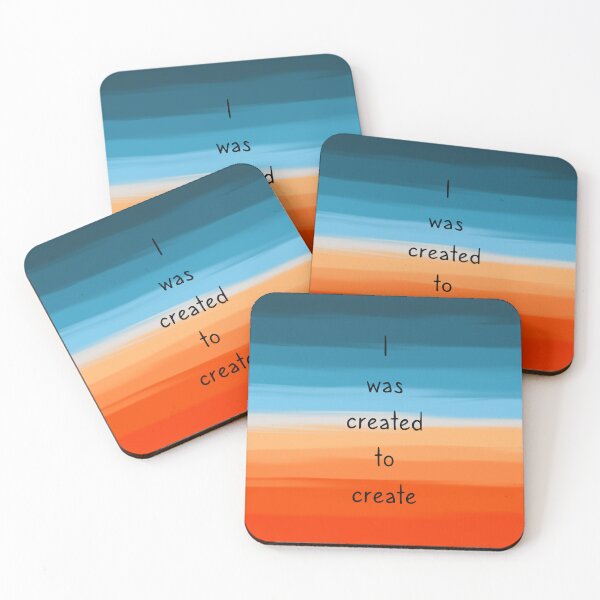 Item preview, I was created to create | Sunset designed and sold by wonderxwander.