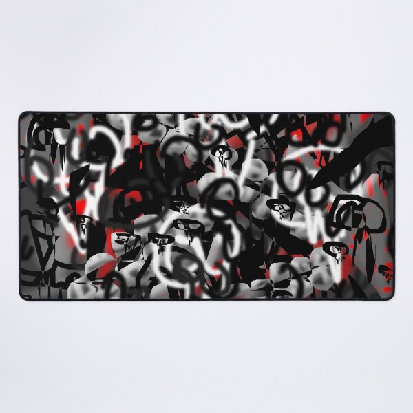 Item preview, Black Red Salad designed and sold by skullbal.