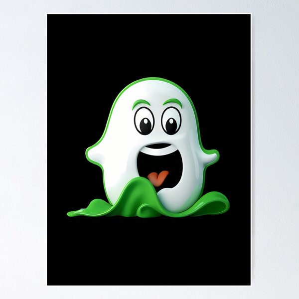 Item preview, Surprise and Delight: The Green Ghost in Digital Art designed and sold by Artedig.