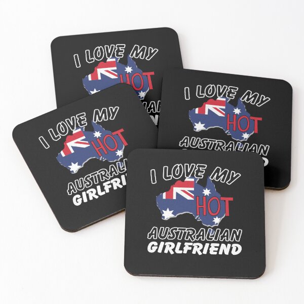 Item preview, Cool I Love My Hot Australian Girlfriend Aussie designed and sold by Betsytiptoe.