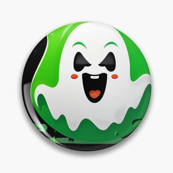 Item preview, Pixelated Smiles: Digital Art with the Green Ghost's Touch designed and sold by Artedig.