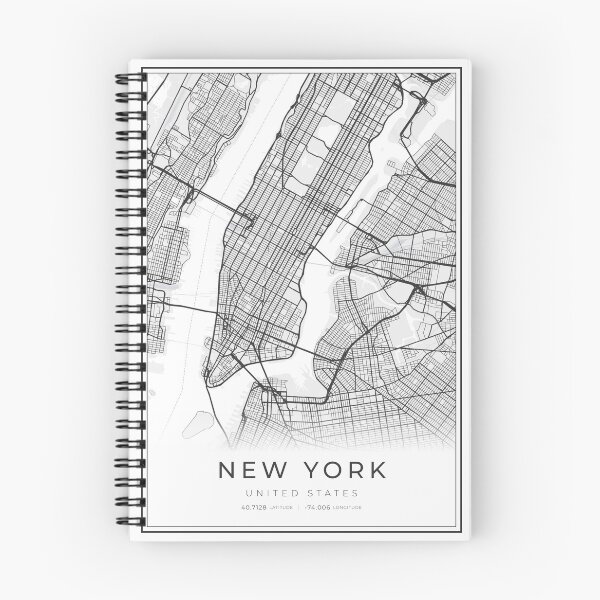 Item preview, New York Cartography City Map designed and sold by wally-prints.