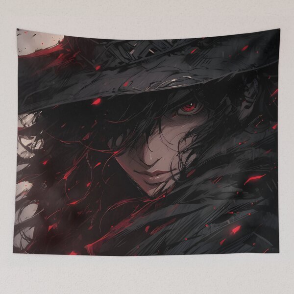 Item preview, Bloodlust Chronicles: Immortal Bounty Hunts, Gothic Vampire Saga, and Supernatural Adventure in Anime-Manga Art designed and sold by InsaneLEDP1994.