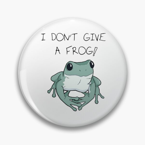 Item preview, I Don't Give A Frog! designed and sold by Seren14.