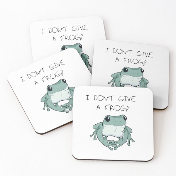 Item preview, I Don't Give A Frog! designed and sold by Seren14.