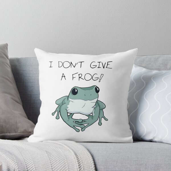 Item preview, I Don't Give A Frog! designed and sold by Seren14.