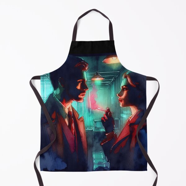 Item preview, Neo Noir Vintage Meeting with the Eyes [Watercolor] designed and sold by RESToRAPTOR.