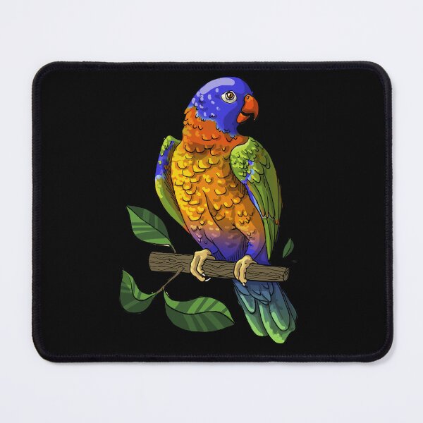 Item preview, Rainbow Lorikeet Parakeet Birb designed and sold by CecyLL.