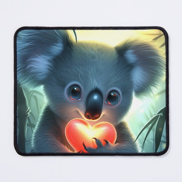 Item preview, A little koala and his pretty heart designed and sold by Fantasyplus.
