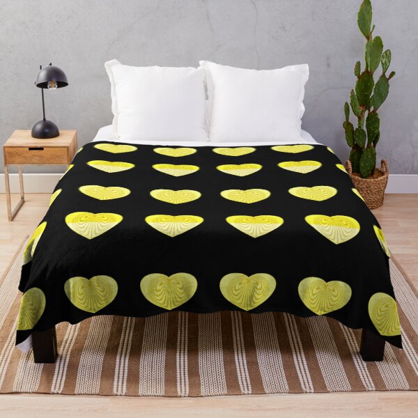 Item preview, yellow heart patten designed and sold by PaintDesigns.