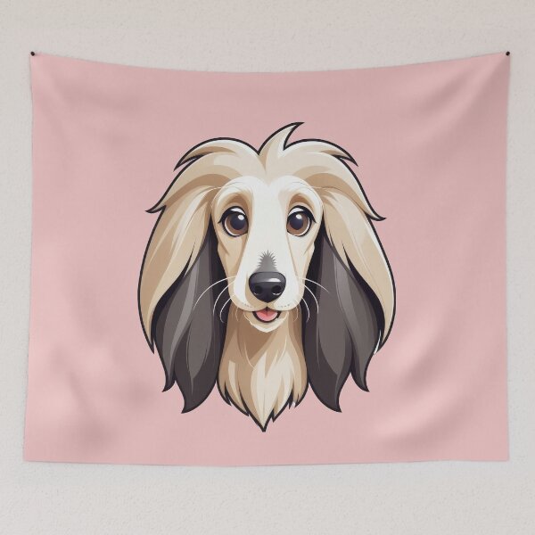 Item preview, Pretty Afghan Hound designed and sold by Bilisik.