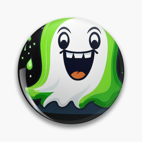Item preview, Laughter in Code: Unique Digital Art of the Green Ghost designed and sold by Artedig.