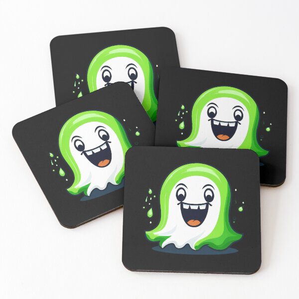 Item preview, Laughter in Code: Unique Digital Art of the Green Ghost designed and sold by Artedig.