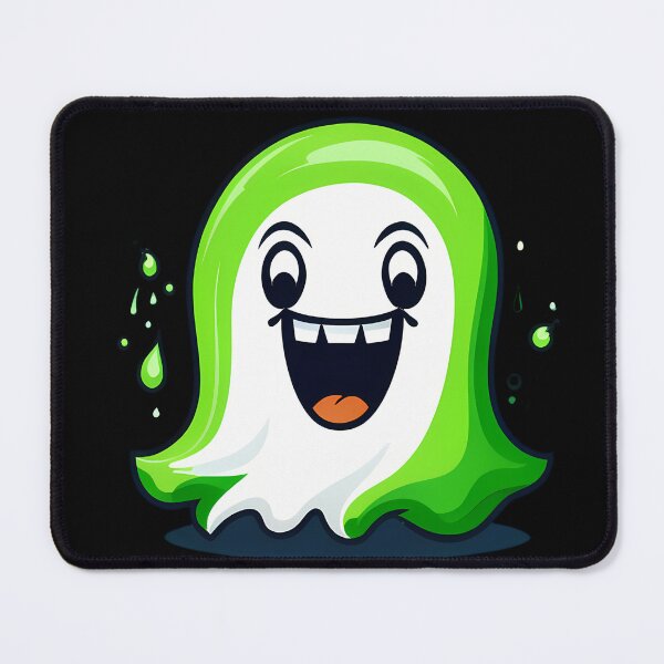 Item preview, Laughter in Code: Unique Digital Art of the Green Ghost designed and sold by Artedig.