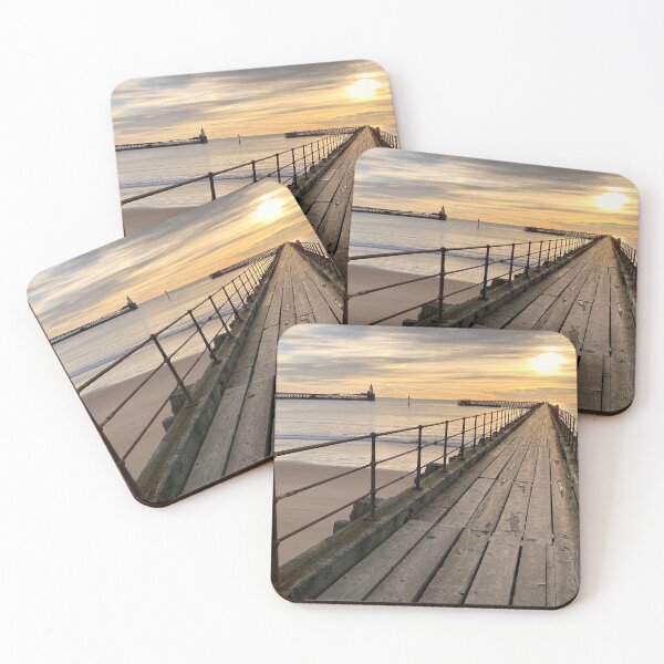 Item preview, January sunrise at the mouth of the River Blyth - Portrait designed and sold by Violaman.