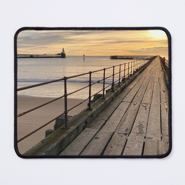 Item preview, January sunrise at the mouth of the River Blyth - Portrait designed and sold by Violaman.