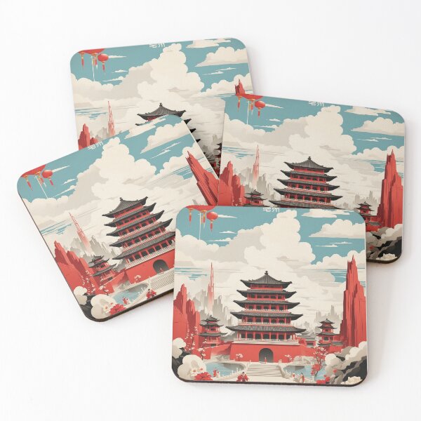 Item preview, Bozhou China Vintage Poster Tourism  designed and sold by TravelersGems.