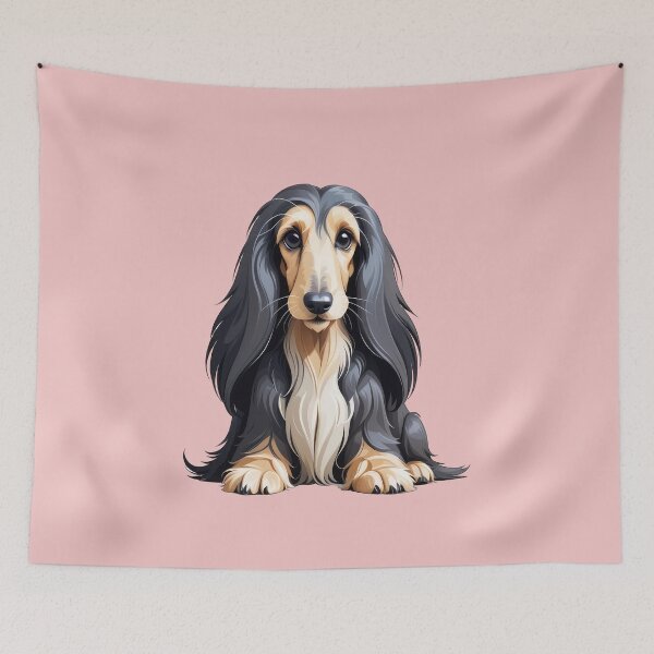 Item preview, Nice Afghan Hound Dog designed and sold by Bilisik.