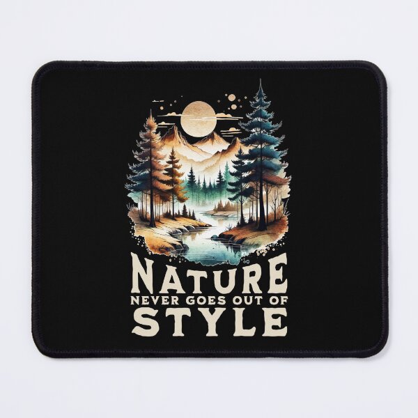 Item preview, Nature Style Camping and Hiking Quotes designed and sold by greenwhite25.