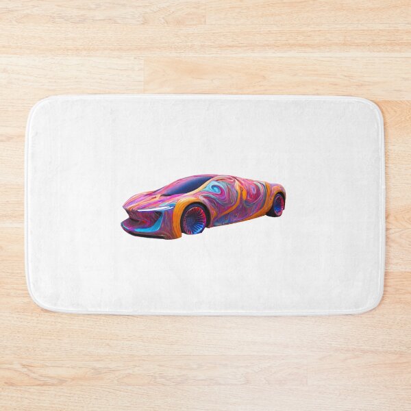 Item preview, future car, psychedelic sport racing designed and sold by janjacbu.