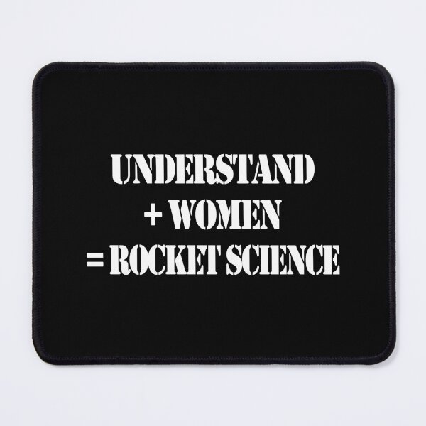 Item preview, Rocket Science Women Meme | Equation designed and sold by AestheticArtHub.