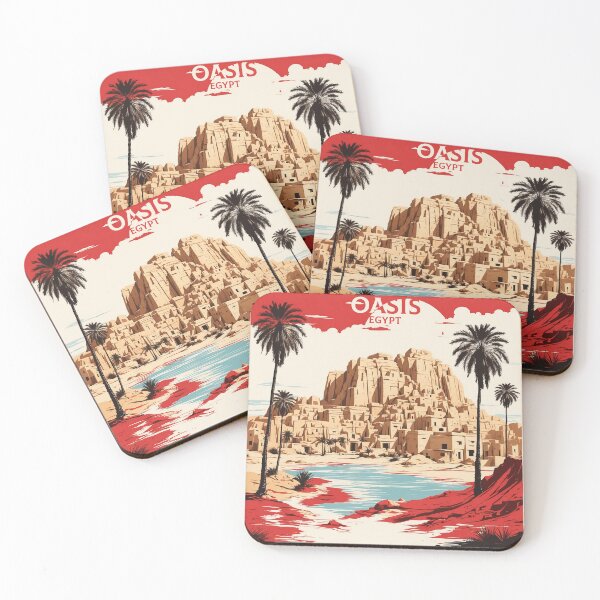 Artikelvorschau, Siwa Oasis Ägypten Vintage Poster Tourismus entworfen und verkauft von TravelersGems.