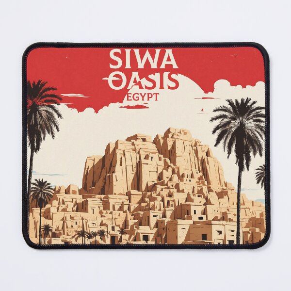 Item preview, Siwa Oasis Egypt Vintage Poster Tourism designed and sold by TravelersGems.