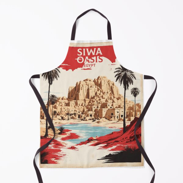 Item preview, Siwa Oasis Egypt Vintage Poster Tourism designed and sold by TravelersGems.